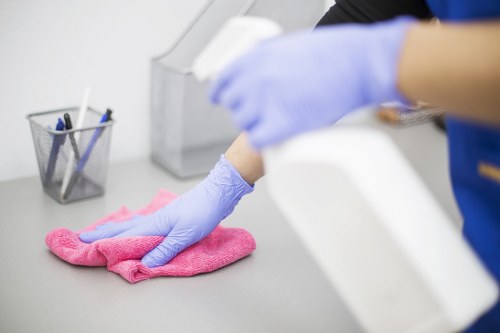 Safe use of cleaning chemicals and equipment during carpet cleaning