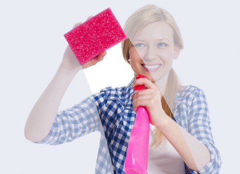 Technician preparing for a carpet cleaning appointment